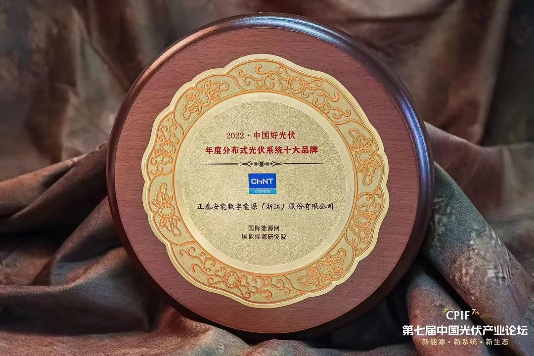 2002中國好光伏年度分布式光伏系統(tǒng)十大品牌